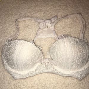 White lace VICTORIAS SECRET bra